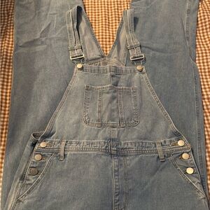 RSQ Light Blue Denim Overalls